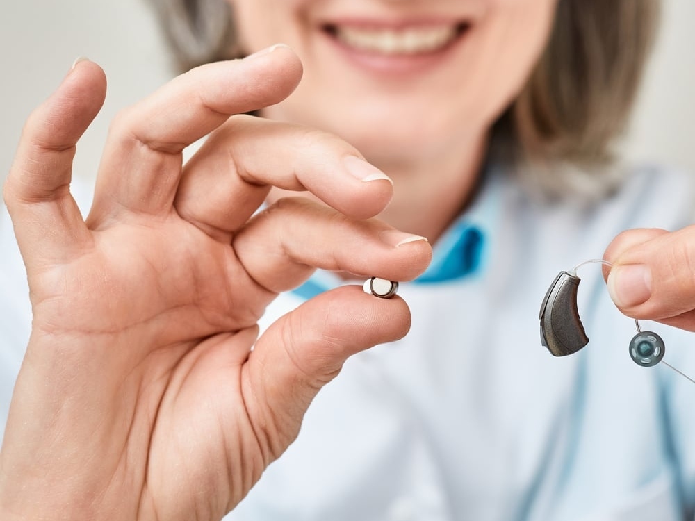 Hearing aid batteries and rechargeable charging stations available at Autumn Oak in Friendswood, TX