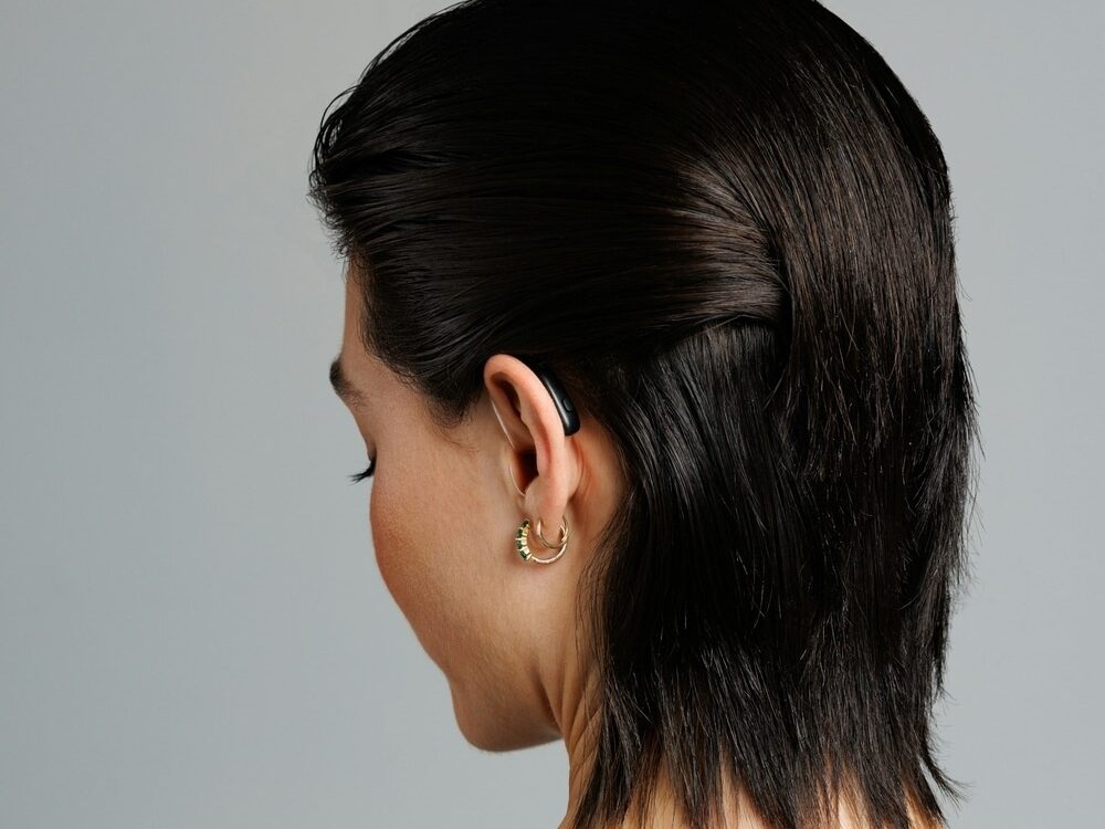 Modern digital hearing aids on display at Autumn Oak in Friendswood, TX